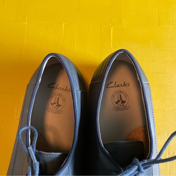 Clarks Gambeson Style - Navy Leather - Size 13 main image 5